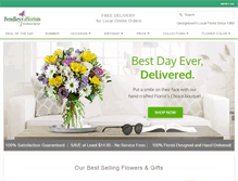 Tablet Screenshot of fendleyflorists.ca
